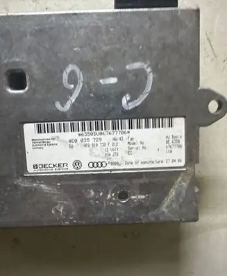 Audi A6 S6 C6 4F MMI control unit 4E0035729