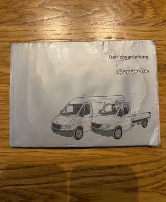 Mercedes-Benz Sprinter W901 W902 W903 W904 User manual 9015840081