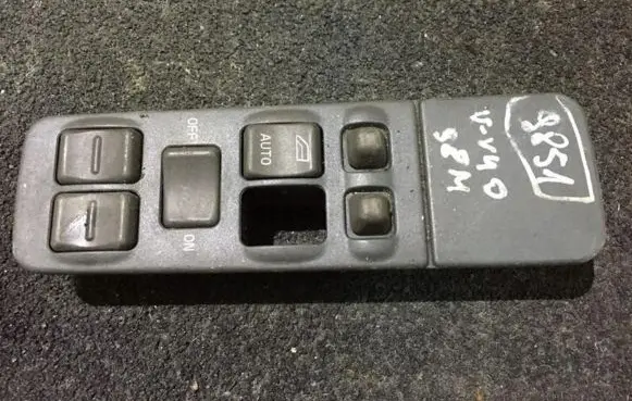 Volvo S40, V40 Electric window control switch