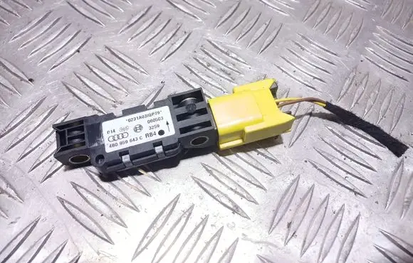 Airbag deployment crash/impact sensor