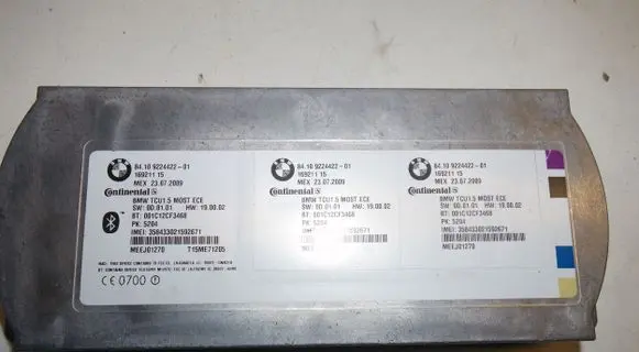 BMW Z4 E89 Bluetooth control unit module 9224422