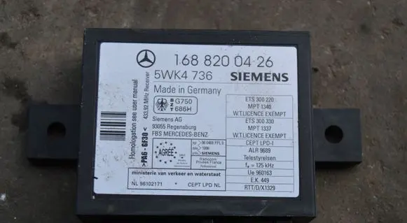 Mercedes-Benz A W168 Immobilizer control unit/module 1688200426 5WK4736