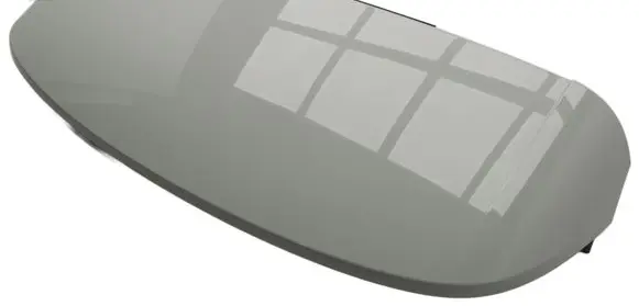 Volkswagen ID.7 Rear window tailgate spoiler 14B827933 LS9R