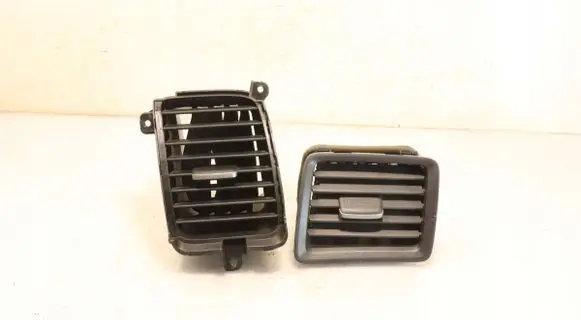 Dashboard air vent grill cover trim