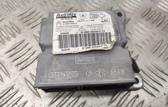 Citroen C5 Airbag control unit/module 9665266080