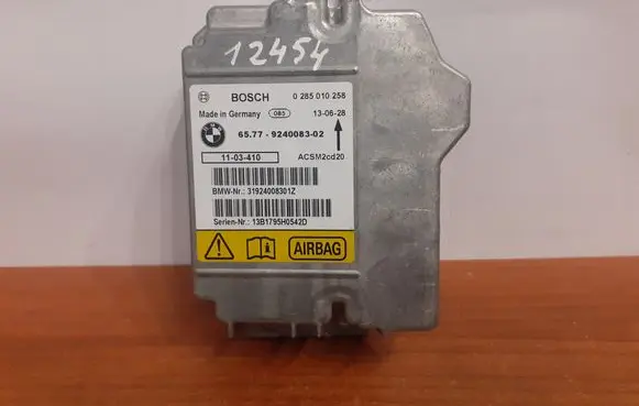 BMW X6 E71 Airbag control unit/module 12454 65779240083