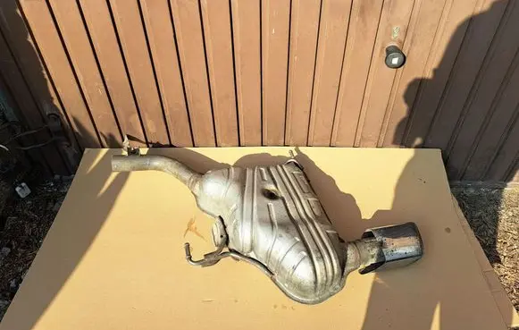 Mercedes-Benz ML W164 Muffler/silencer A1644907115