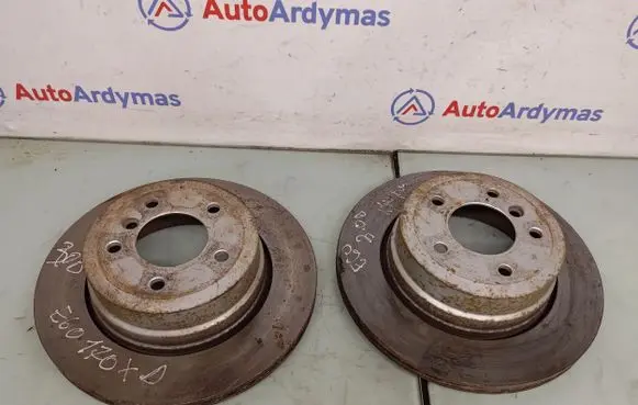 BMW 5 E60 E61 Rear brake disc 6864053 34216864053 6763345