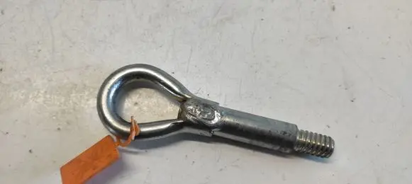 Towing hook eye