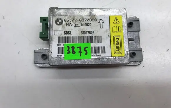 BMW 7 E65 E66 Airbag control unit/module 6970890 28027626 010529
