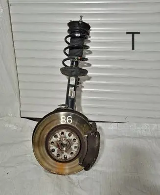 Volkswagen Touran III Front wheel hub spindle knuckle 5Q0407258C