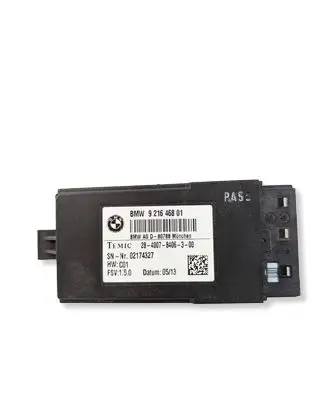 BMW 5 F10 F11 Seat heating relay 9216468 02174327 2840078406300