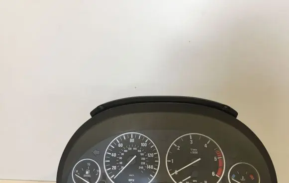 BMW X5 E53 Speedometer (instrument cluster) 62116979580 A2C53124578