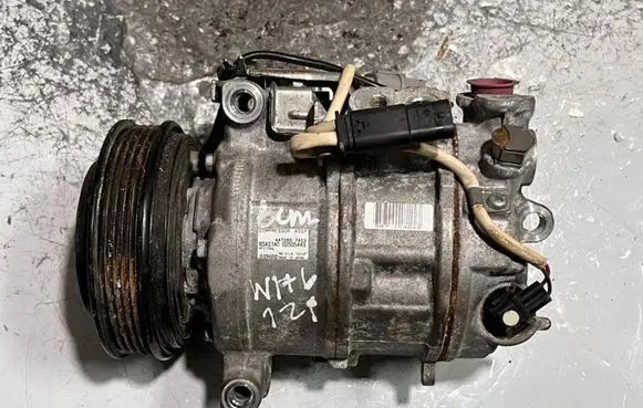 Mercedes-Benz A W176 Air conditioning (A/C) compressor (pump) 4472807423 A0038304460 6SAS14C