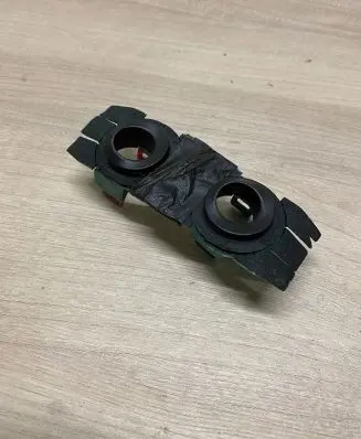 Toyota C-HR I Front parking sensor holder (PDC) 