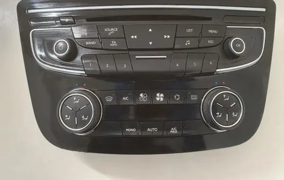 Peugeot 508 Climate control unit 96656641XZ