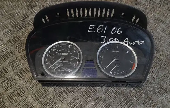 BMW 5 E60 E61 Speedometer (instrument cluster) 62116974585