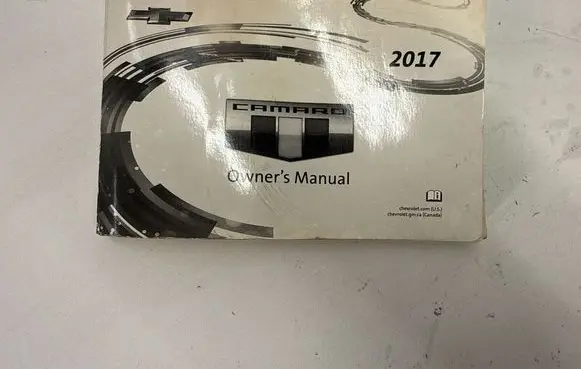 Chevrolet Camaro Owners service history hand book 23484739 23484739A