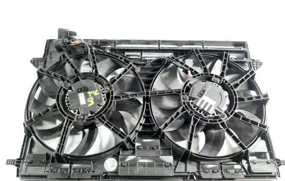 Volkswagen Touareg III Electric radiator cooling fan 8W0959455AE 8W0959455AD