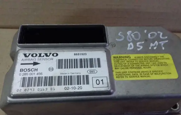 Volvo S80 Airbag control unit/module 0285001456 8651523