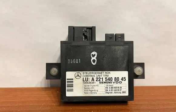 Mercedes-Benz S W221 Tire pressure control unit A2215408045 5WK48341