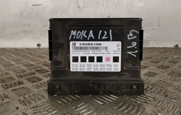 Opel Mokka Comfort/convenience module 13589196