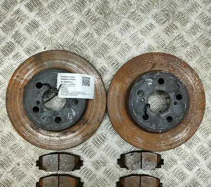 Toyota Prius (XW50) Front brake disc 4351247060 0446547080