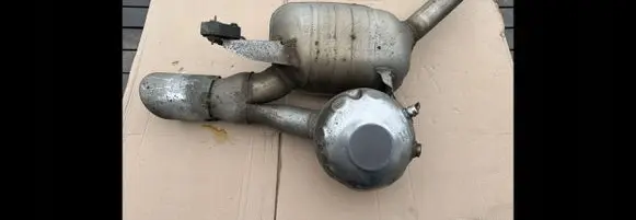 Audi A6 S6 C7 4G Muffler/silencer 4G0253612N