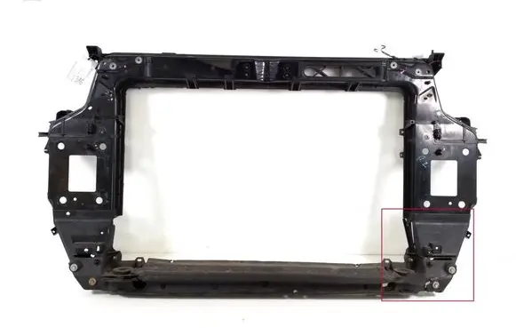 Radiator support slam panel