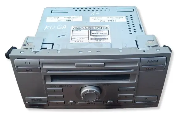 Ford Kuga I Radio/CD/DVD/GPS head unit 8V4T18C815AE 10R023539 V052596