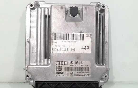 Audi A6 S6 C6 4F Engine control unit/module 4F2907115 0261S02291 4F2910115B