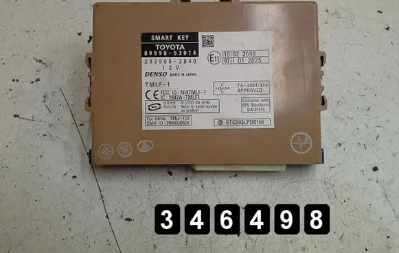 Lexus IS 220D-250-350 Engine control unit/module 8999053014