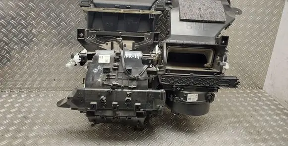 Interior heater climate box assembly