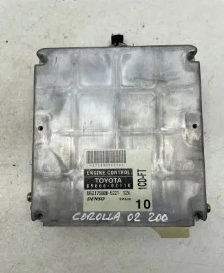 Toyota Corolla E120 E130 Engine control unit/module 8966602110 MB1758005221 1758005221V