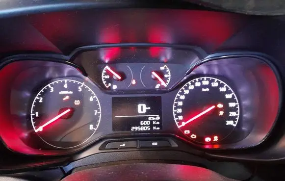 Chevrolet Combo Speedometer (instrument cluster) 9838122180