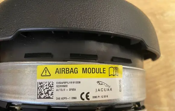 Jaguar F-Type Steering wheel airbag EX53AF8PVJ16