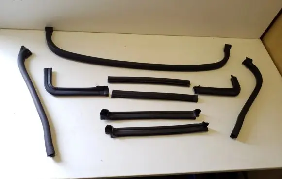 BMW X3 E83 Engine compartment rubber 3400357 3400359 3400362