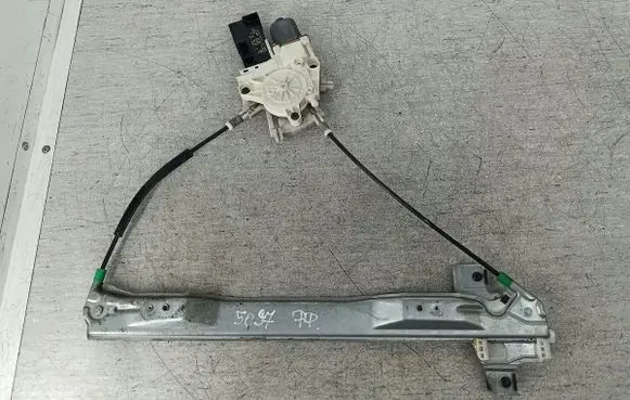 Peugeot 407 Front door window regulator with motor 