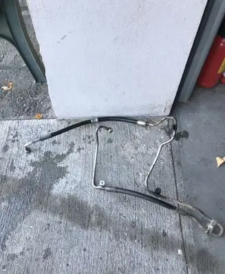 BMW 5 E60 E61 Power steering hose/pipe/line 32416761507 1503044