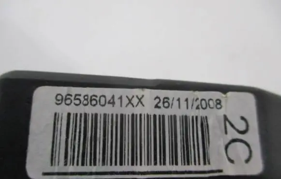 Peugeot 308 SW Middle seatbelt (rear) 96586041XX