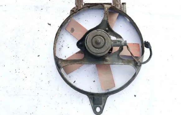 Ford Fiesta Radiator cooling fan shroud 87ab8600a2a 87ab-8600-a2a