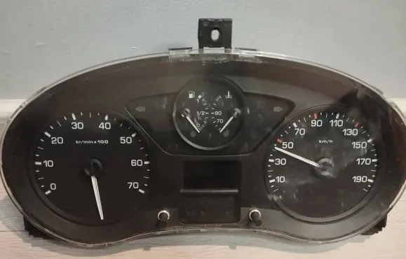 Fiat Scudo Speedometer (instrument cluster) 9801642280 503001316152 43U3CV1P