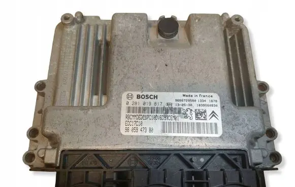 Citroen Berlingo Engine control unit/module ECU 0281019817 9805947380 9666729580