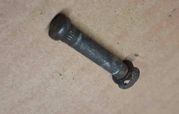 Mercedes-Benz 280 450 W116 Front door check strap stopper 
