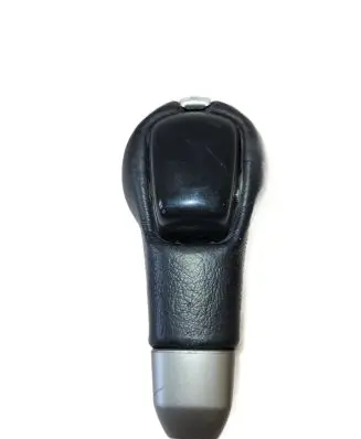 Gear lever shifter trim leather/knob