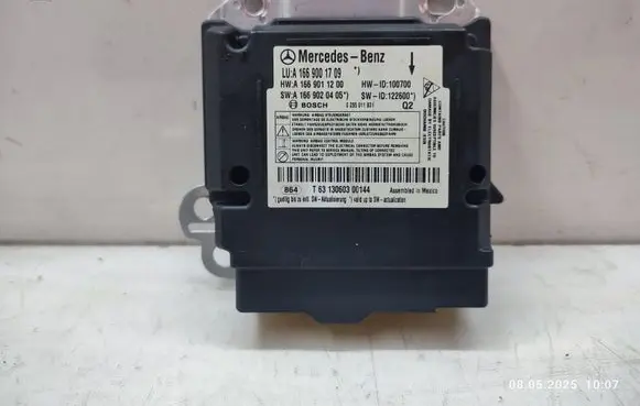 Mercedes-Benz ML W166 Airbag control unit/module A1669001709