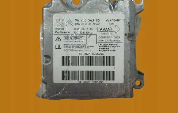 Peugeot 508 Airbag control unit/module 9678656380
