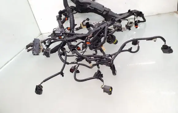 Jaguar XJ X351 Engine installation wiring loom 9W8312B637AE