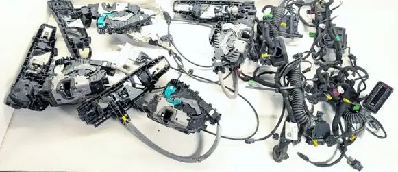 Mercedes-Benz S W222 Front door soft close latching motor A2227601400 A2227661200 A2227601500