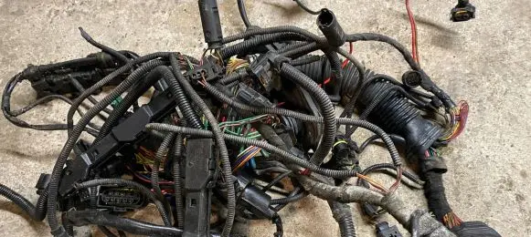 BMW 7 E65 E66 Engine installation wiring loom 7516830 753067Z5